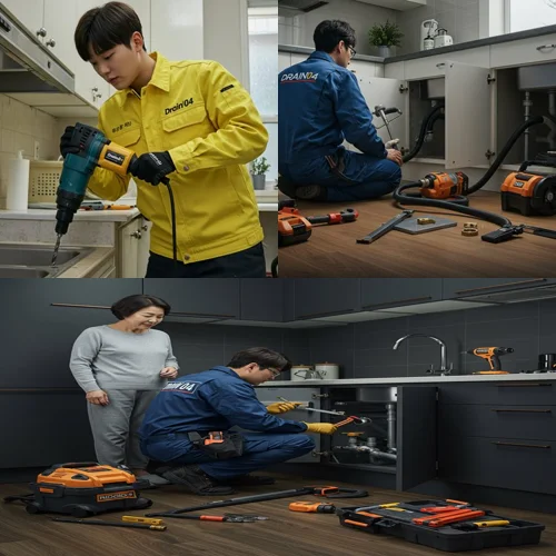 안성 싱크대 뚫음 시원하게 뚫고 스트레스 해소