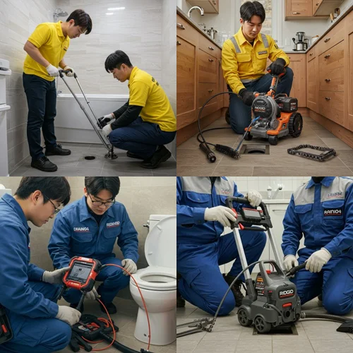 연수구 싱크대막힘 업체 뻥 뚫리는 기분