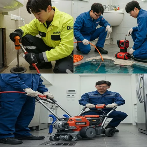 평택시 싱크대 막힘 꽉 막힌 곳을 뻥 뚫어 드립니다