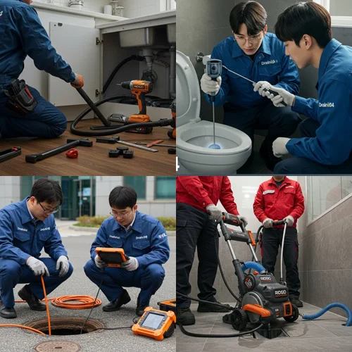 의정부 싱크대막힘 업체 하수구 장인