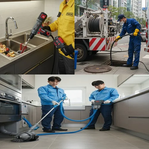 김포 싱크대 뚫음 운까지 뚫어 드립니다