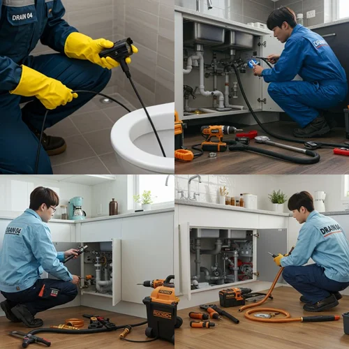 오산시 싱크대막힘 업체 막힌 속까지