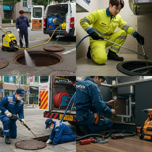 김포 싱크대막힘 업체 하수구 해결사