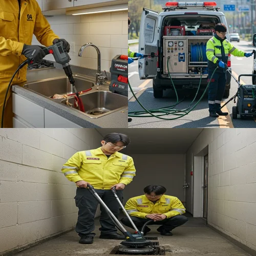 김포 싱크대막힘 업체 하수구 해결사
