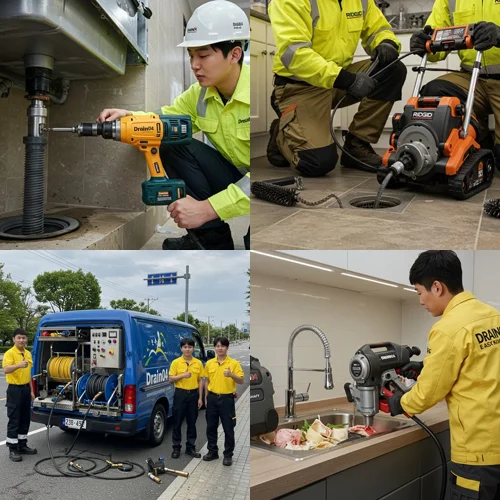 서초 싱크대 뚫음 묵은 때까지 싹 다 청소해 드립니다