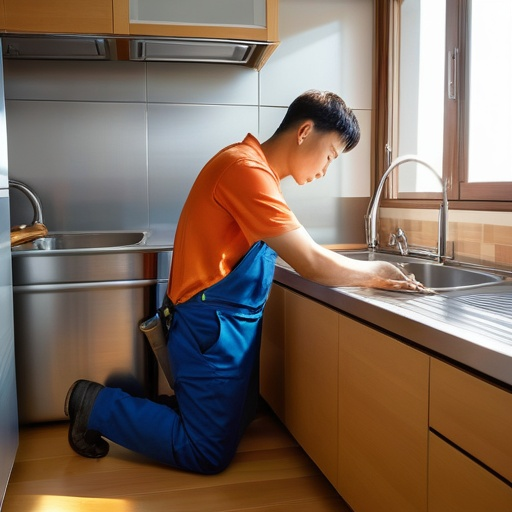 인천 싱크대막힘 전문가가 처리