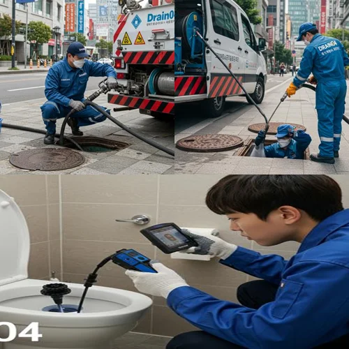 인천 중구 싱크대막힘 업체 영종도에서도 와주시네요