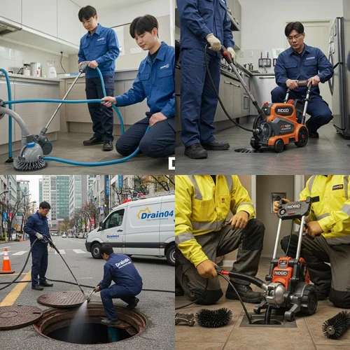 종로구 싱크대막힘 업체, 익선동 한옥 식당 배관 문제