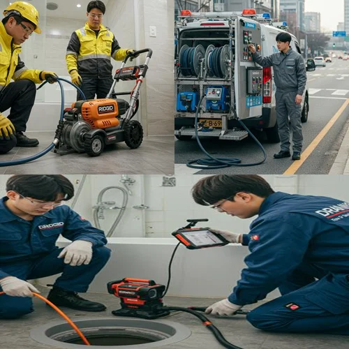 인천 미추홀구 싱크대 뚫음, 주안/도화 냄새 싹!