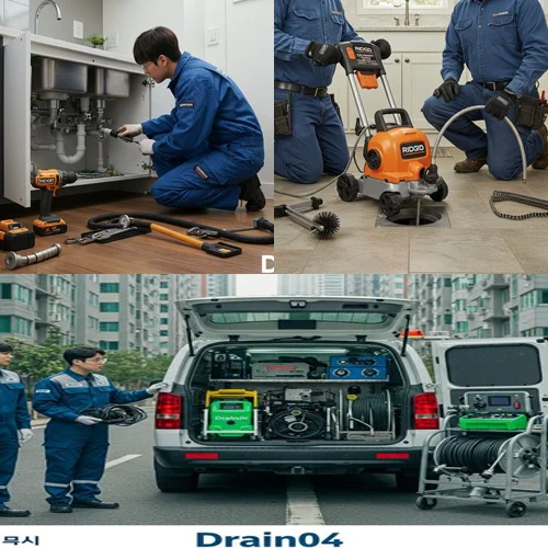 동두천 싱크대 막힘 지행동 아파트... 물이 안 내려가요