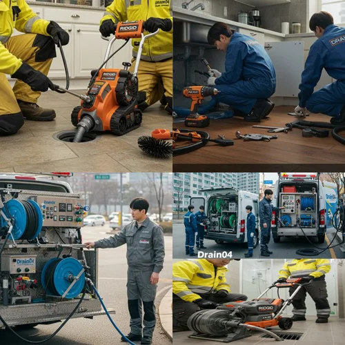 동두천 싱크대 막힘 지행동 아파트... 물이 안 내려가요