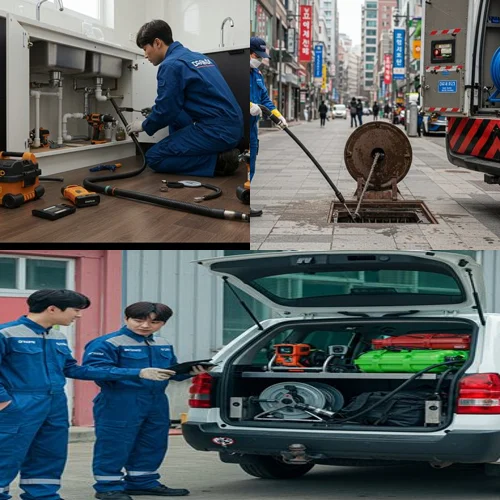 마포구 싱크대 뚫음 막힘 문제... 합정동서교동