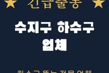 수지구 하수구 업체 1762