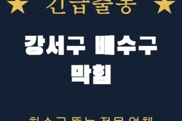 강서구 배수구 막힘 2093