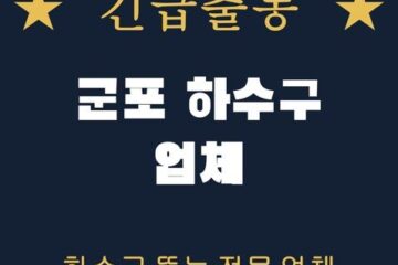 군포 하수구 업체 1960