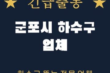 군포시 하수구 업체 1933