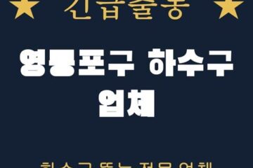 영등포구 하수구 업체 2059