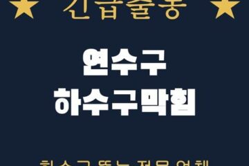연수구 하수구막힘 2196